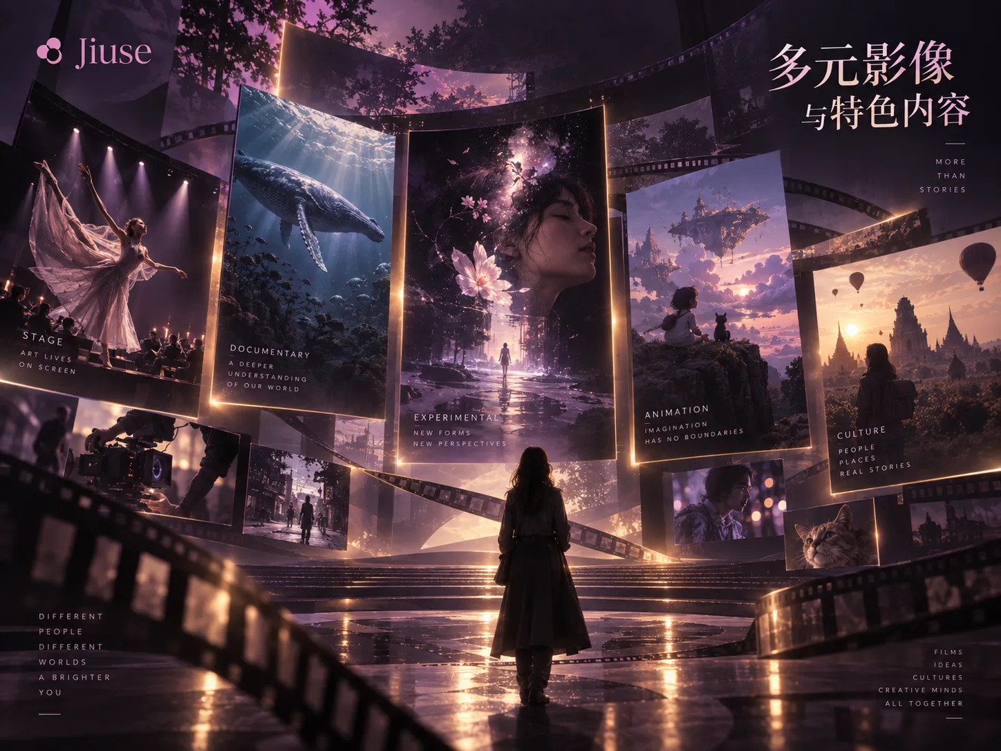 宽画幅空间：横向构图中的叙事关系相关影像视觉